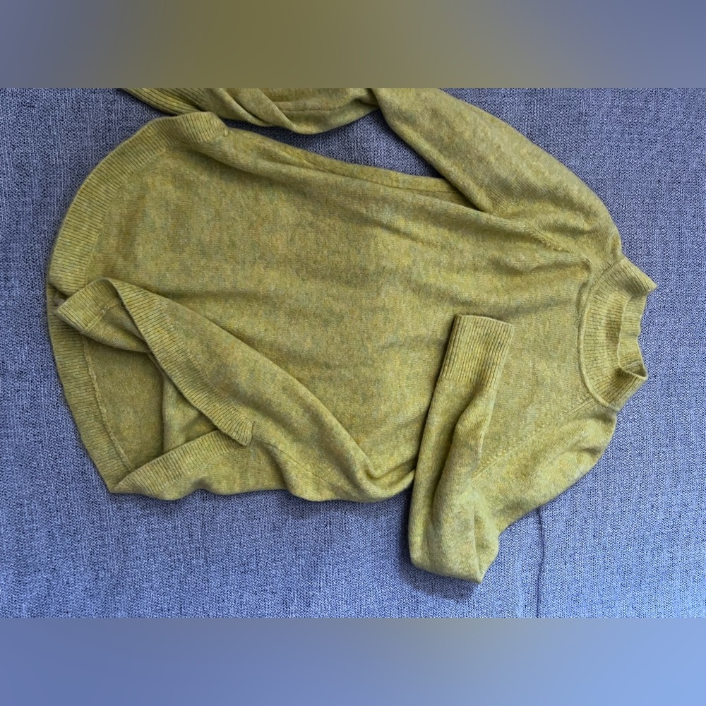 LOFT Mustard Knit Sweater